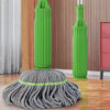 Mop Automatico Rotante 2-in-1 in Acciaio Inossidabile con Design a Torsione Senza Mani