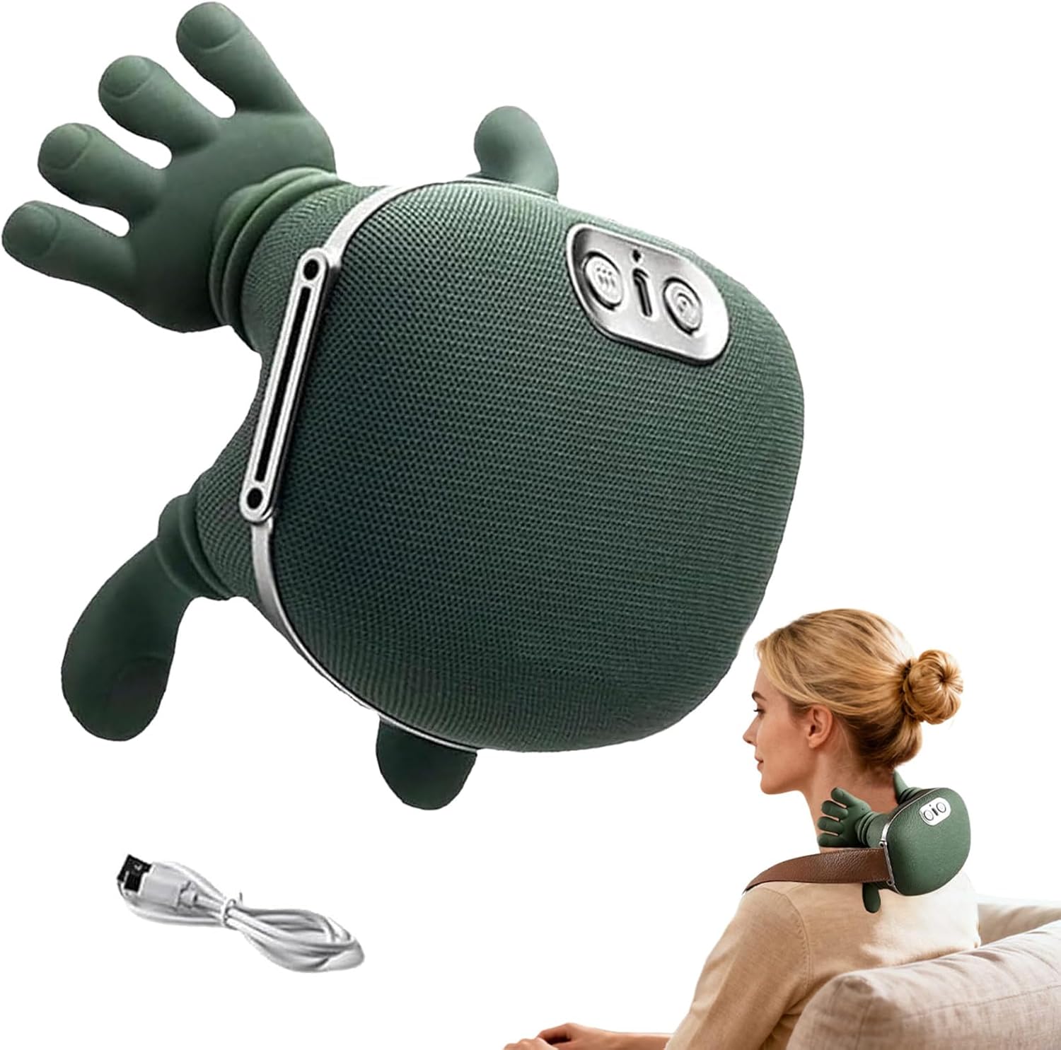 Massaggiatore Collo Caldo Bionico 4D Shiatsu